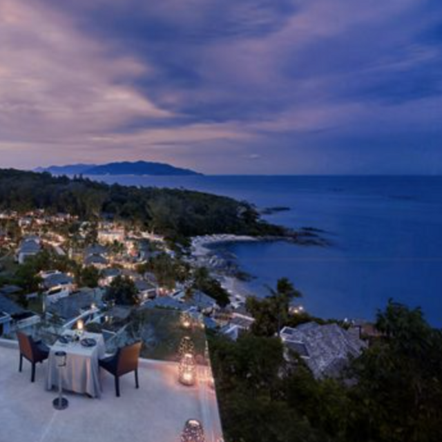 Dinner For Two on Our Honeymoon