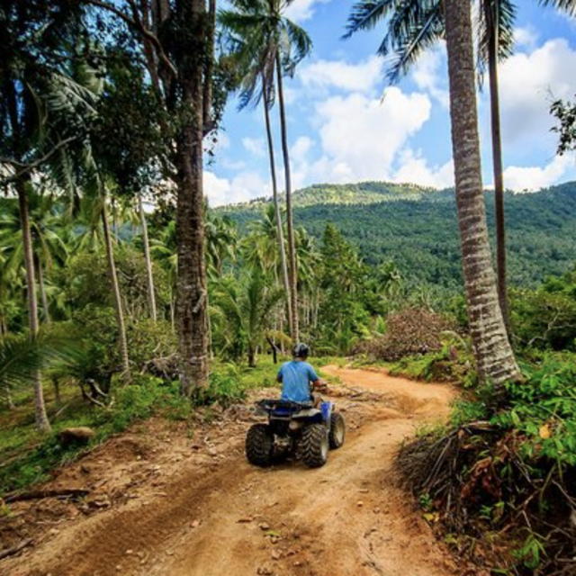 Koh Samui ATV Tour on Our Honeymoon