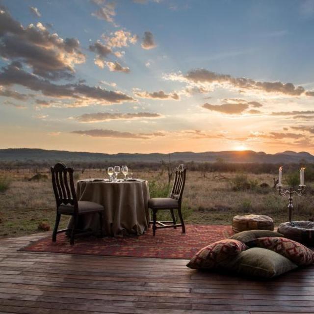 Romantic Dinner at the Dune Lodge