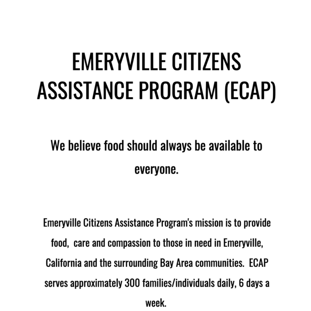 Emeryville Citizens Assistance Program