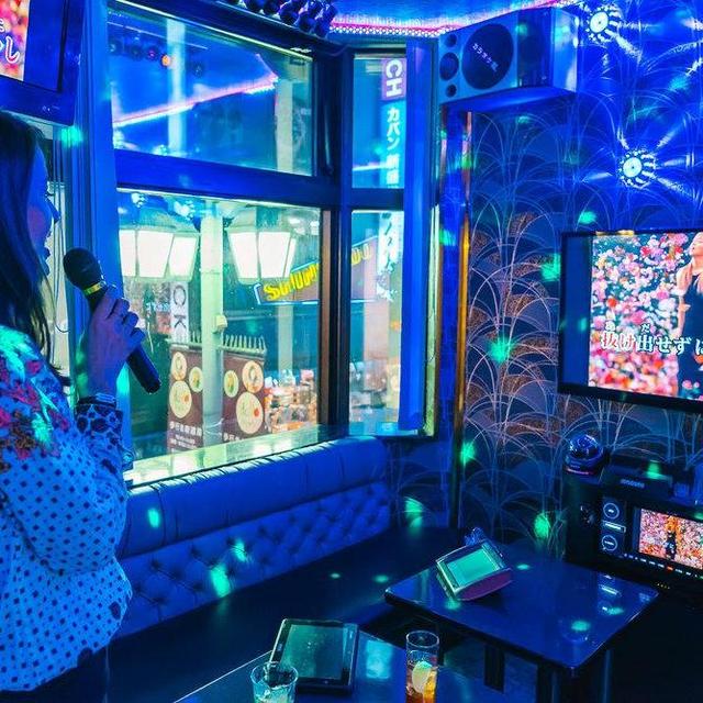 Night out singing karaoke in Tokyo