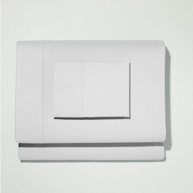 280-Thread-Count Pima Cotton Percale Sheet Set - Queen, White