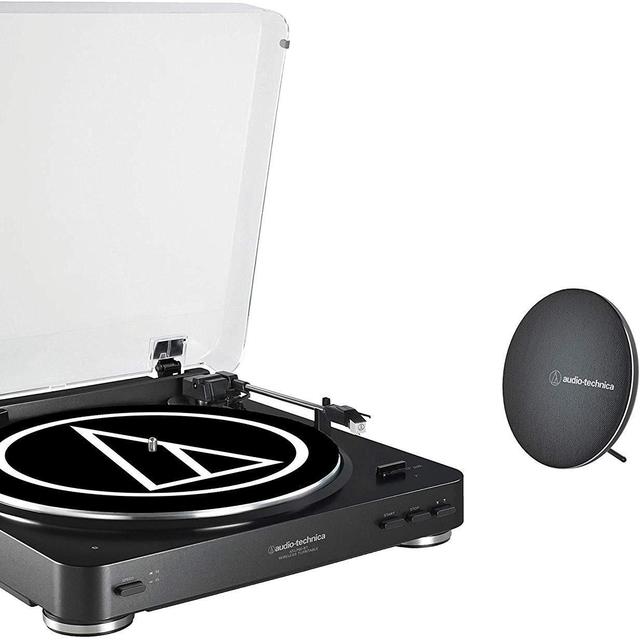 Record Player and Speaker