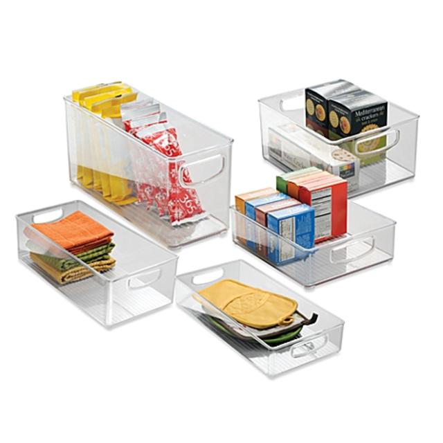 InterDesign® Cabinet Binz™ 10-Inch x 8-Inch x 5-Inch Plastic Bin