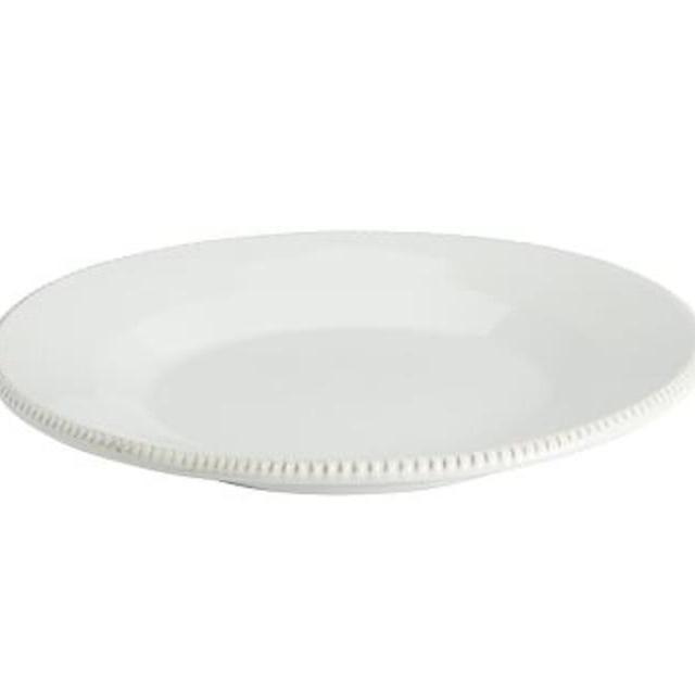Gabriella Salad Plate, Set of 4, White