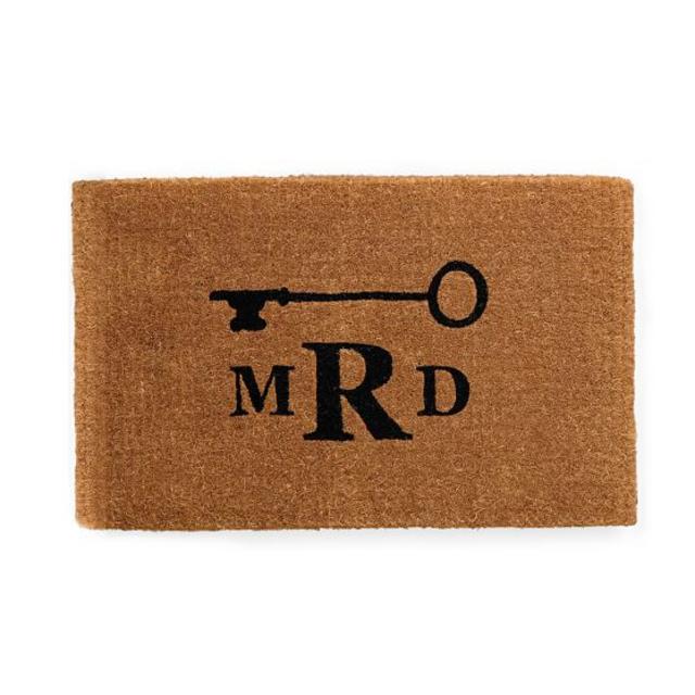 Key Doormat - BSK Monogram