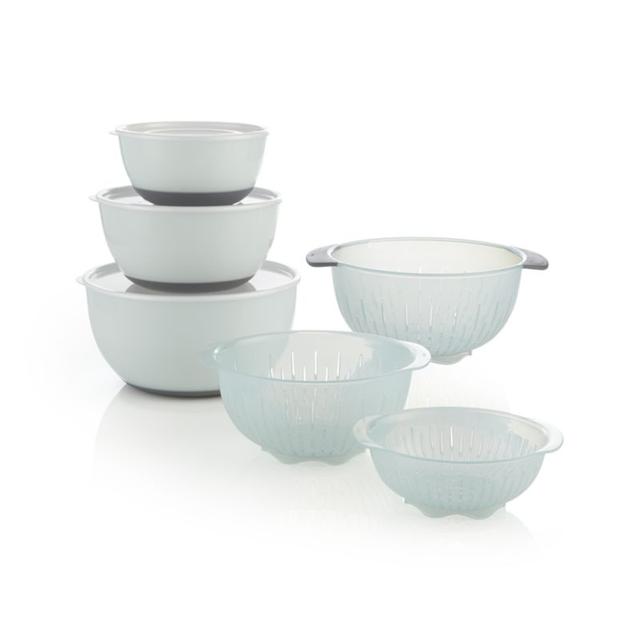 9-Piece OXO ® Nesting Bowls and Colanders and Lids Set