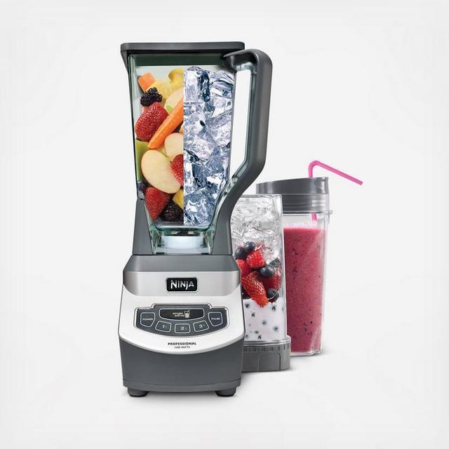 Professional Blender with Single Serve Nutri Ninja Cups