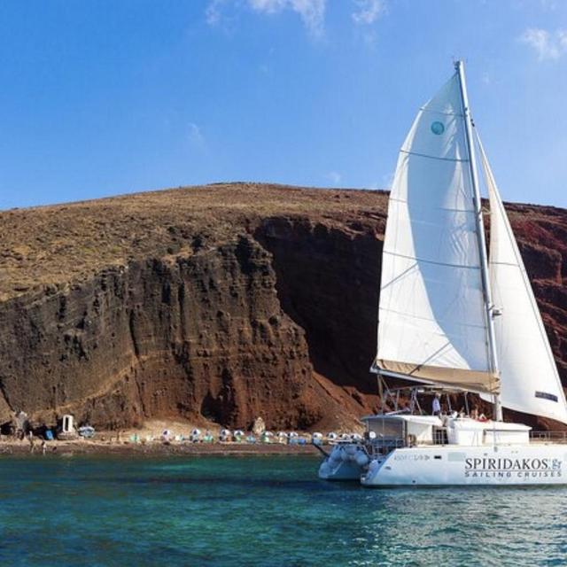 Boat Day in Santorini