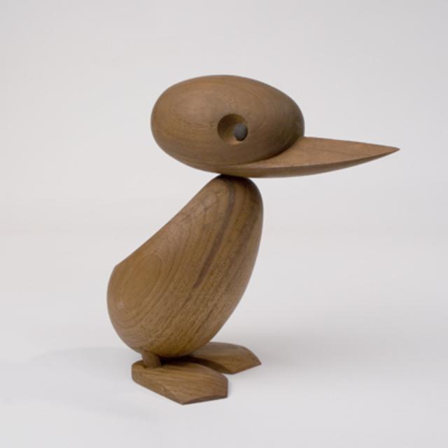 Teak Mother Duck