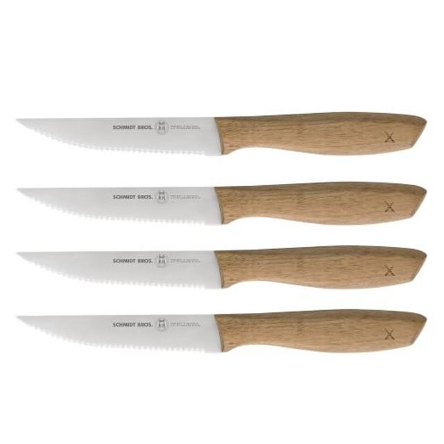 Schmidt Brothers® 4-Piece Steak Knife Set, Natural
