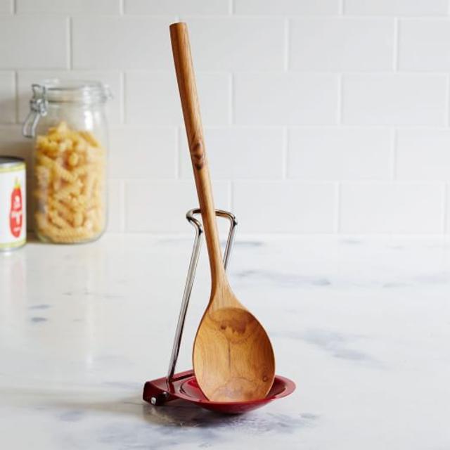 Vintage Red Spoon Rest