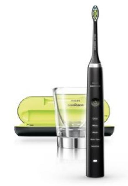 Philips Sonicare DiamondClean Sonic Electric Toothbrush, Black,  HX9352/04