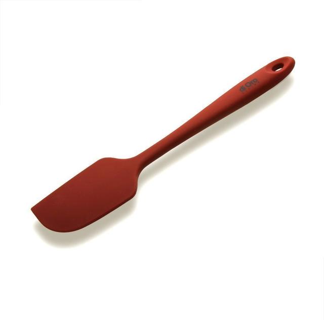 di Oro Living - Large Silicone Spatula - 600ºF Heat-Resistant Spatula - Seamless Design - Pro-Grade Non-Stick Silicone Rubber with Reinforced Stainless Steel S-Core Technology (Red)
