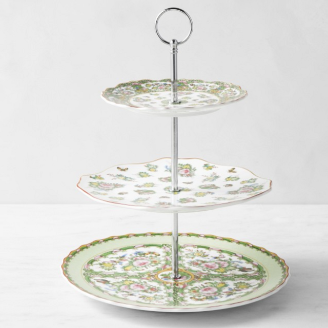 Famille Rose 3-Tiered Stand