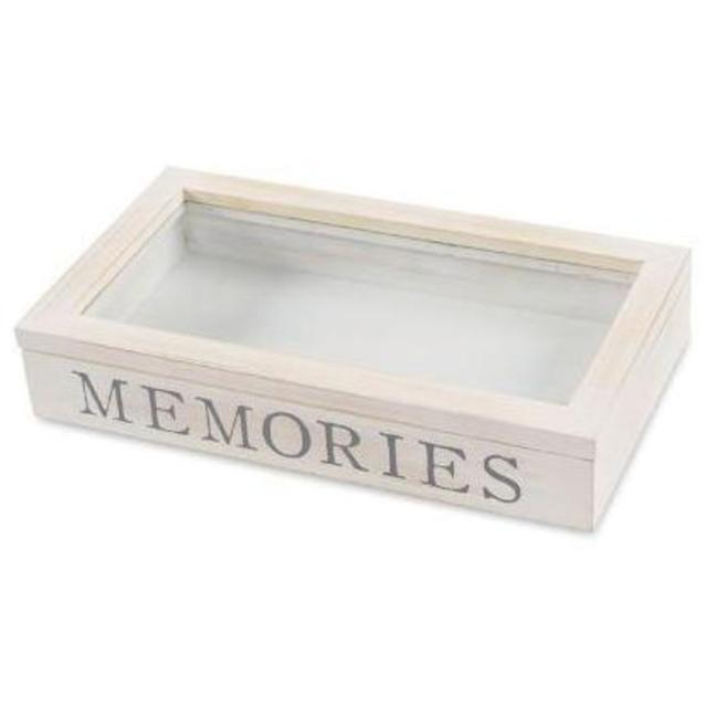 MEMORIES WOODEN SHADOW-BOX