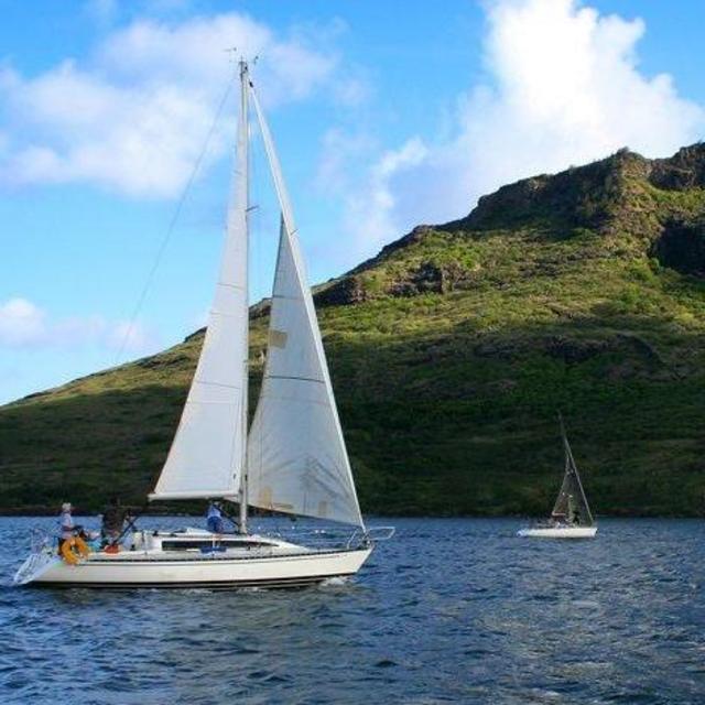 Sailboat On Our Honeymoon