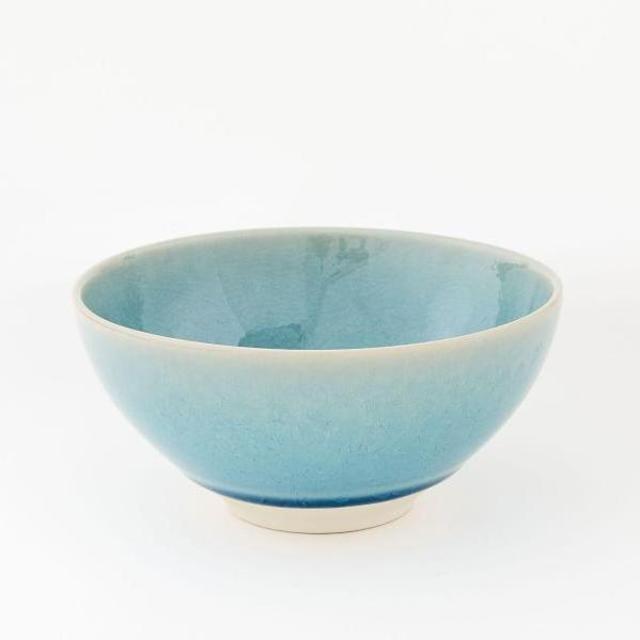 Alta Reactive Glaze Bowls (Set of 4) - Turquoise