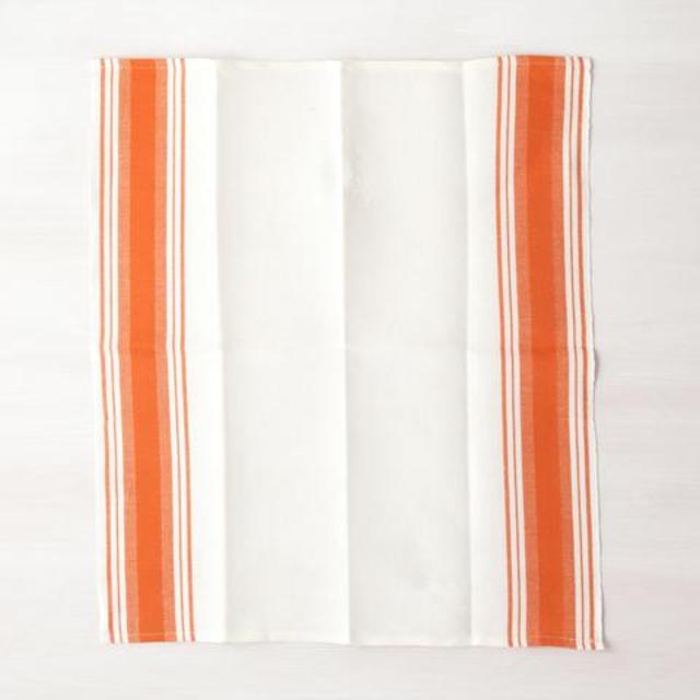Rustic Kitchen Towels Orange