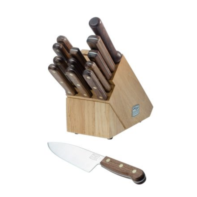 Chicago Cutlery® Walnut Tradition® 14-pc Block Set
