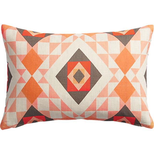 trisect 18"x12" pillow
