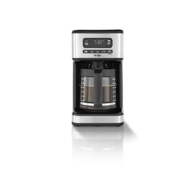 Mr. Coffee 14-Cup Light Stainless Programmable Coffee Maker