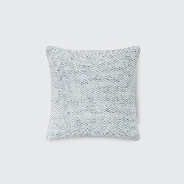 Chicory Tweed Pillow - Light Blue