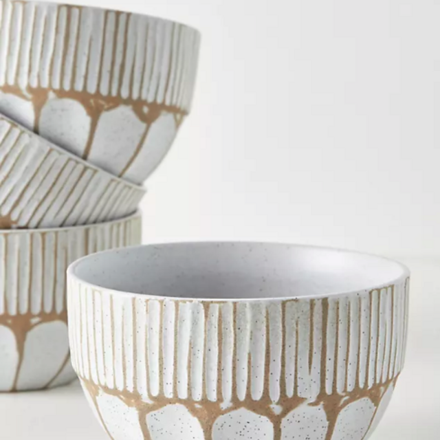 Amber Lewis for Anthropologie Jayme Bowls, Set of 4