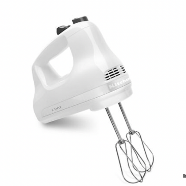 5-Speed Ultra Power™ Hand Mixer in White color