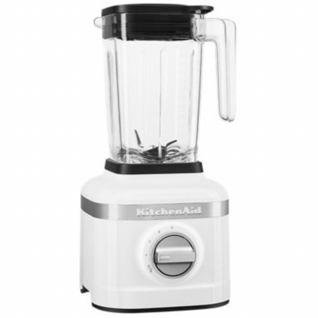 K150 3 Speed Ice Crushing Blender with 2 Personal Blender Jars in White Color