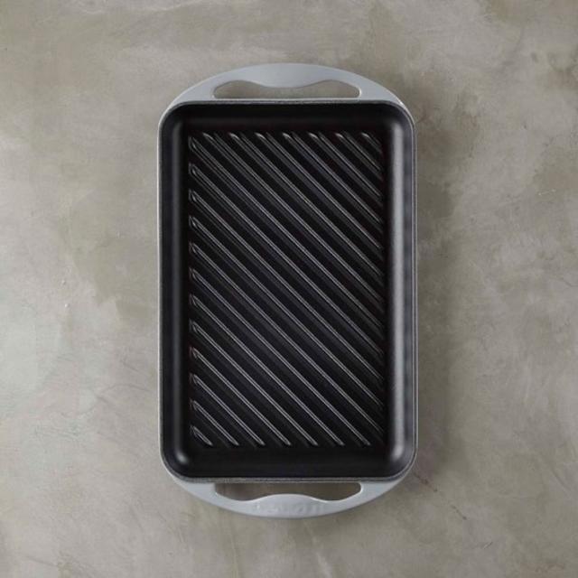 Le Creuset Cast-Iron Rectangular Skinny Grill