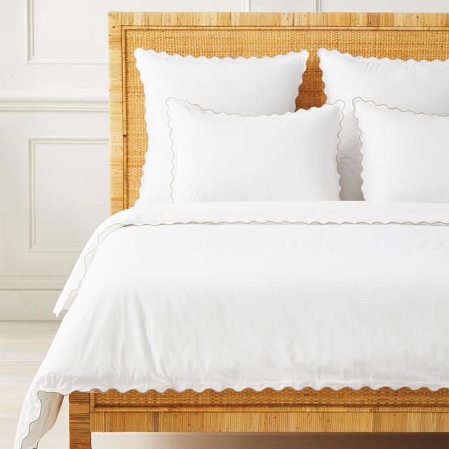 Wave Duvet Cover in Doe