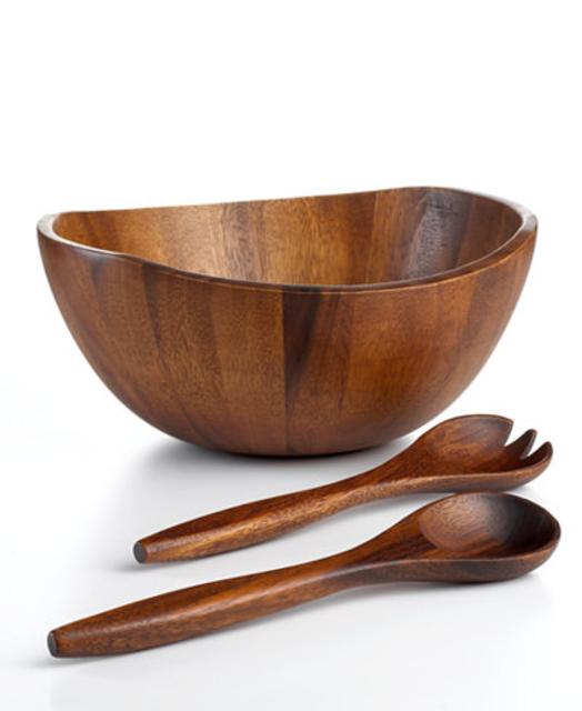 The Cellar Acacia Wood 3 Piece Salad Set