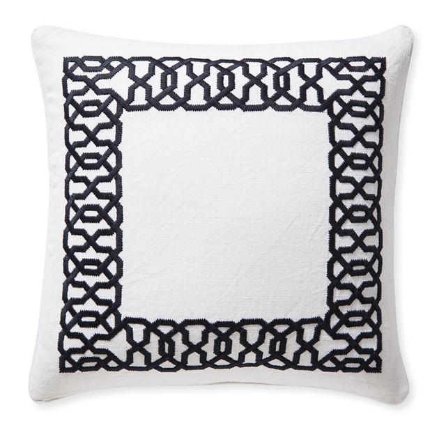 Jetty Pillow Cover Midnight 24"