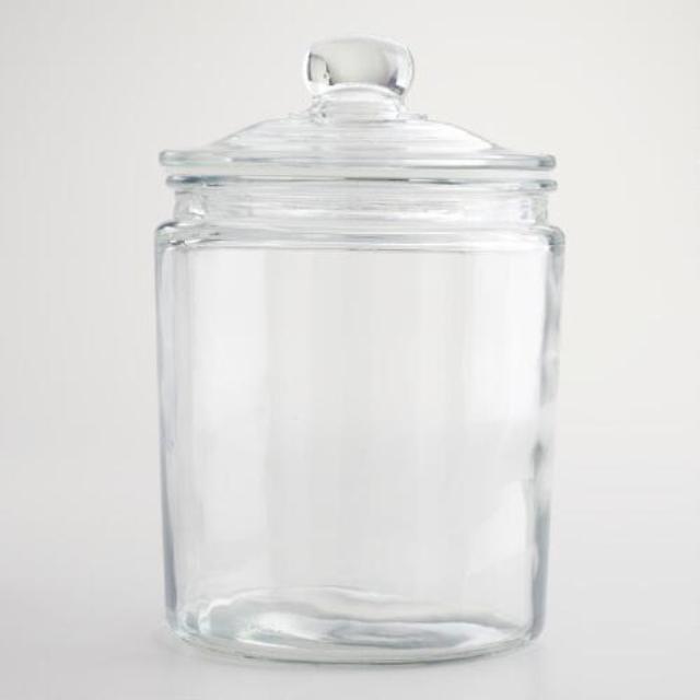 Half-Gallon Glass Storage Jar