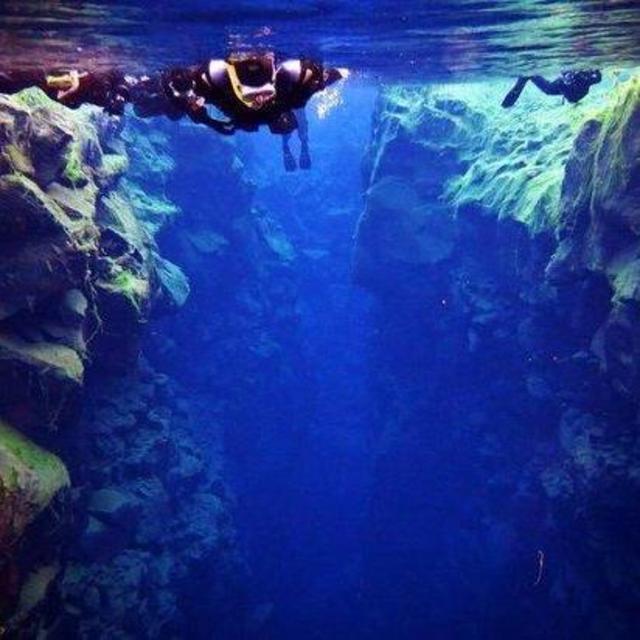 Snorkeling Between Continents