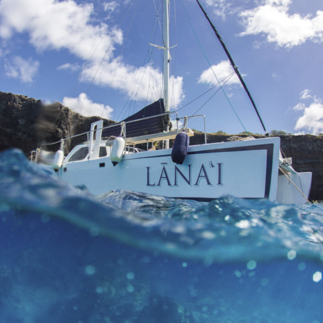 Catamaran Snorkel Sail Excursion + Lunch in Lāna‘i