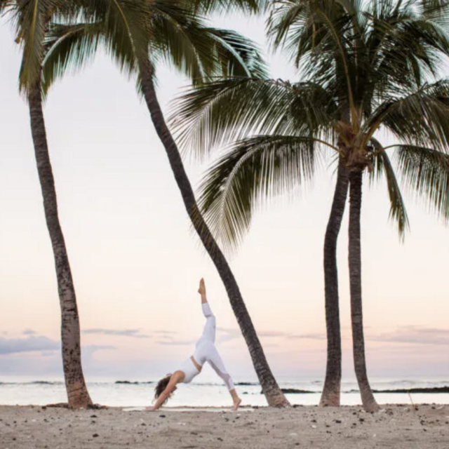 Sunrise Yoga at Mauna Lani