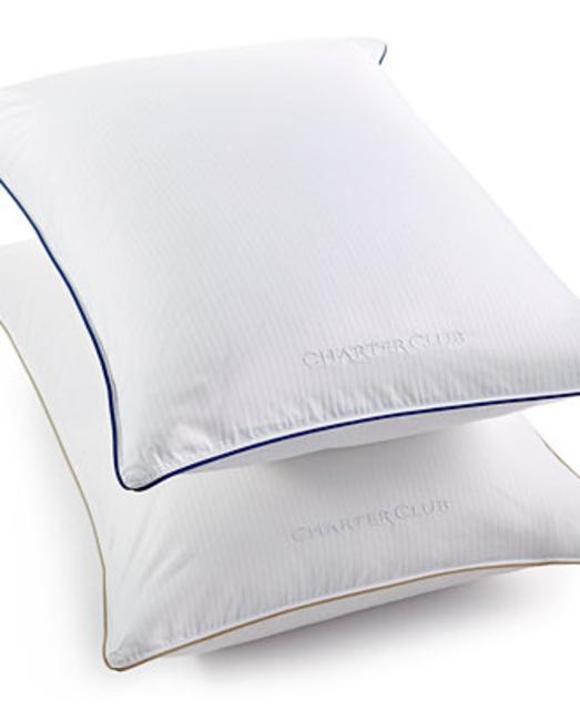Charter Club Vail Elite European White Down Pillows, Hypoallergenic Ultra Clean Down