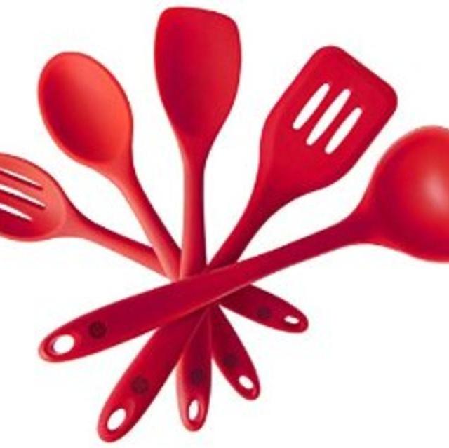 StarPack Premium Silicone Kitchen Utensil Set (5 Piece)