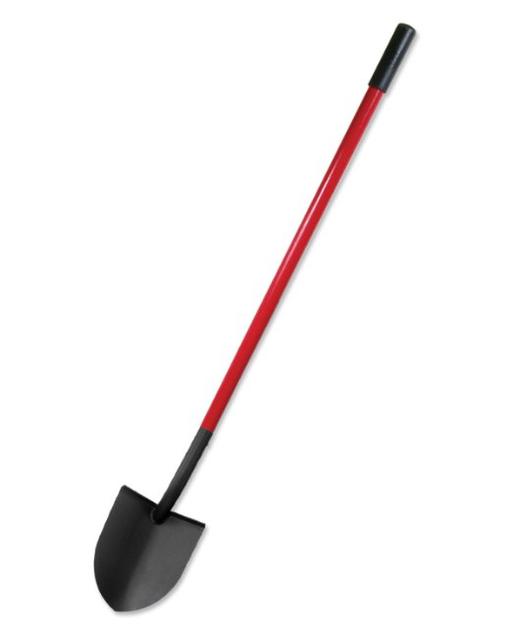 Bully Tools Shovel with Fiberglass Long Handle