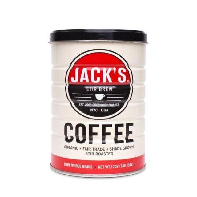 100% Organic Shade Grown Coffee 12 oz Can — Jack's Stir Brew Coffee