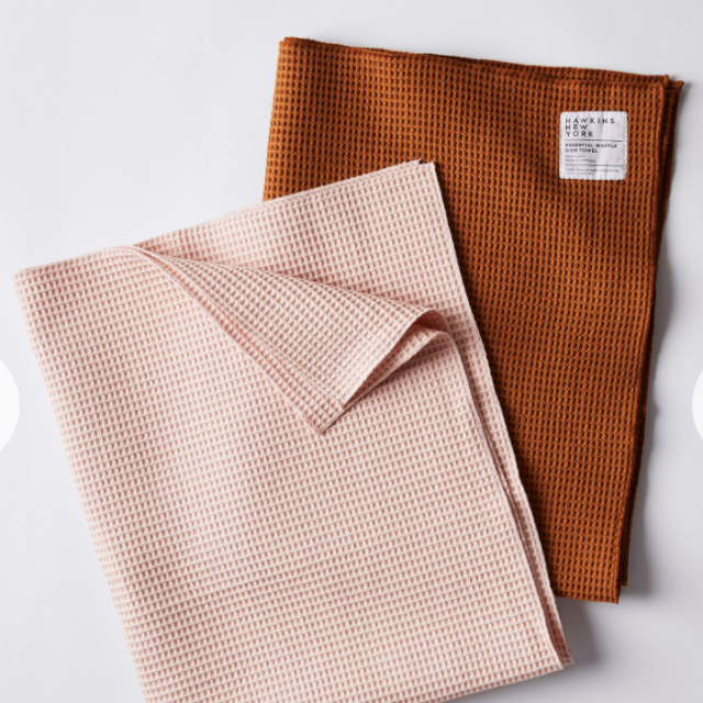 Essential Waffle Dish Towel, Set of 2