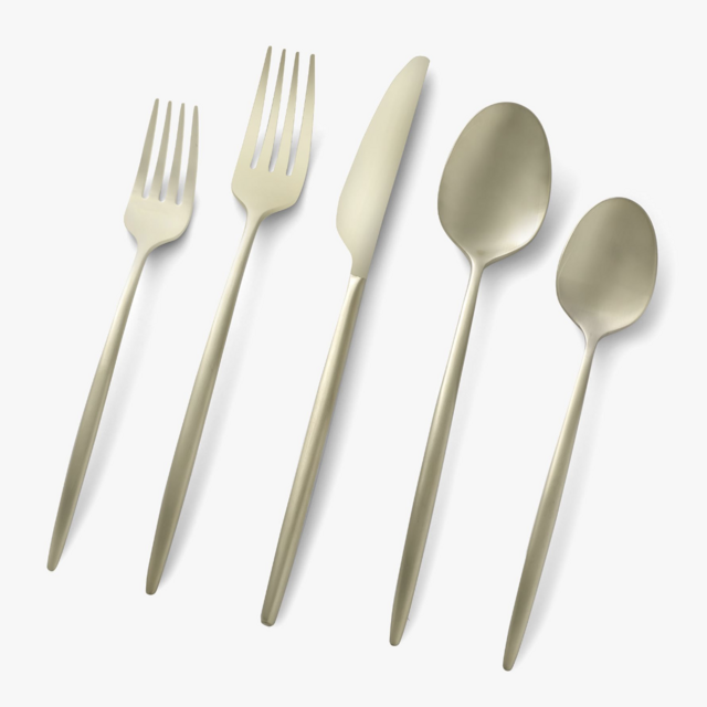 Gaze Stainless Steel 20-Piece Flatware Set (Set of 4)