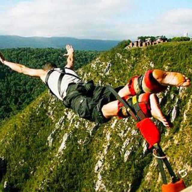 Chase's Bungee Jumping Excursion at Victoria Falls
