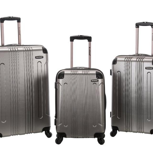 Rockland Luggage 3 Piece Sonic Upright Set