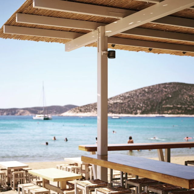 lunch on the beach