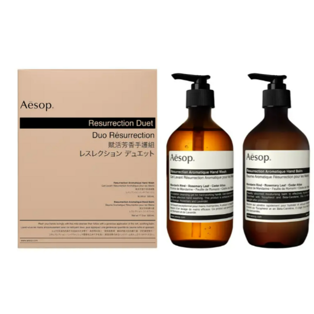 Resurrection Aromatique Hand Wash & Hand Balm Duet