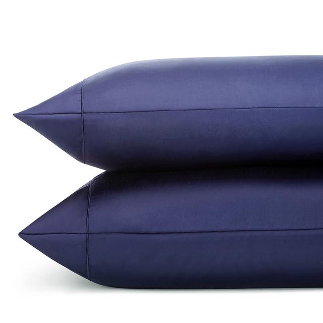 Hudson Park500TC Sateen Iron Free Standard Pillowcase, Pair