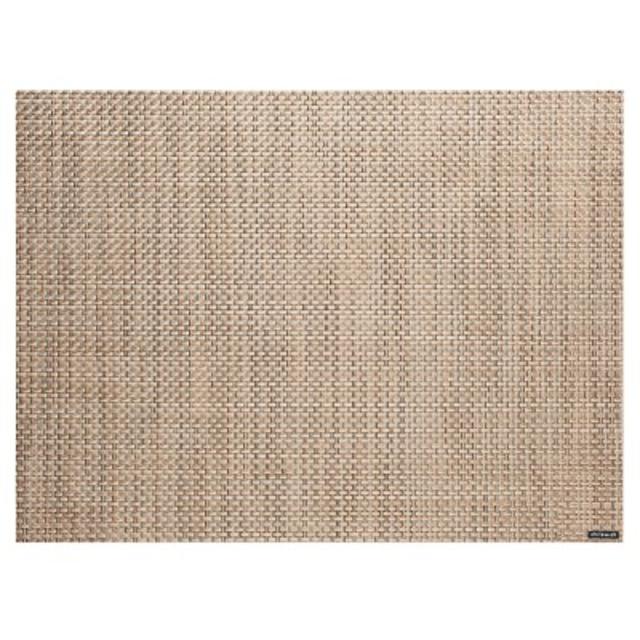 Chilewich Basketweave Place Mat, Latte
